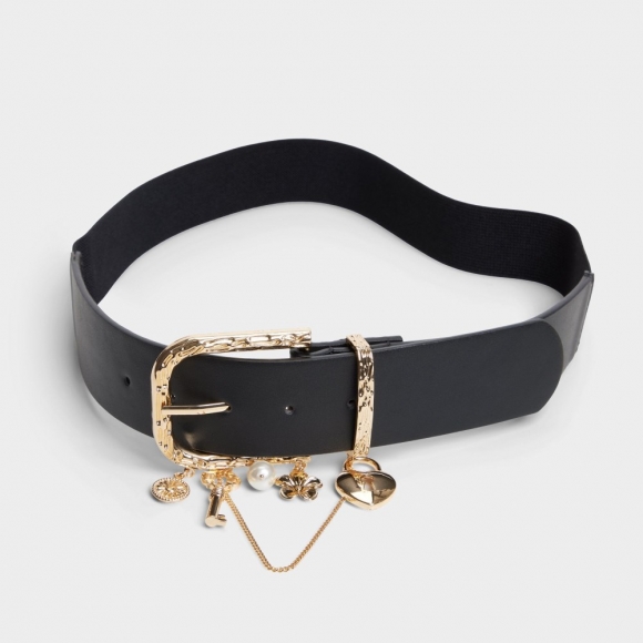 Aldo Charmedbelt - Black/gold multi