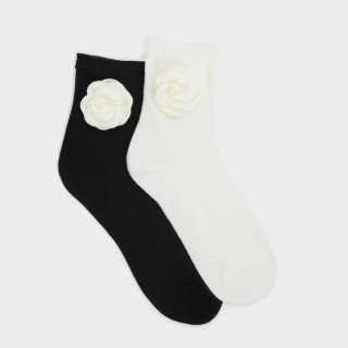 Aldo Rosettesocks - Black/White