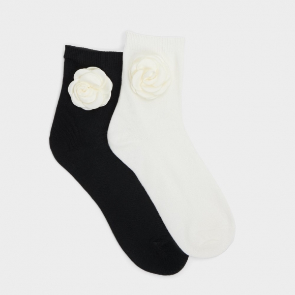 Aldo Rosettesocks - Black/White