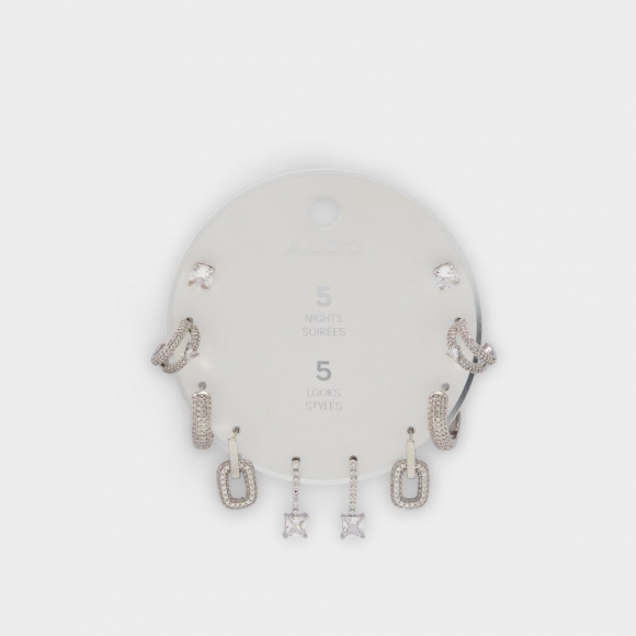 Aldo Fivelookss - Silver/clear multi Aldo Fivelookss - Silver/clear multi