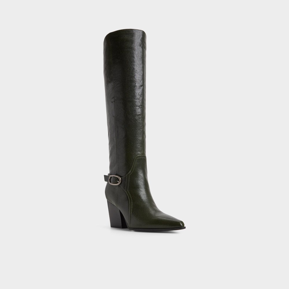 Aldo Saddle - Dark green